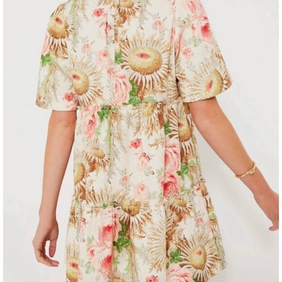TUCKERNUCK Sun Faded Floral Crawford Dress NWT Size Medium - Picture 4 of 9